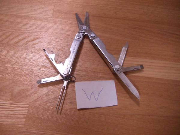 レザーマンナイフ マイクラ(送料無料)leatherman micra 一円 W_1