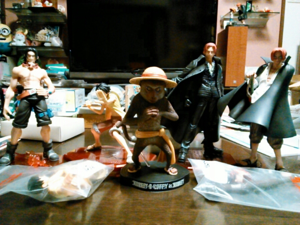 ワンピース Artist special P.O.P ルフィ エース ５種 ⑫