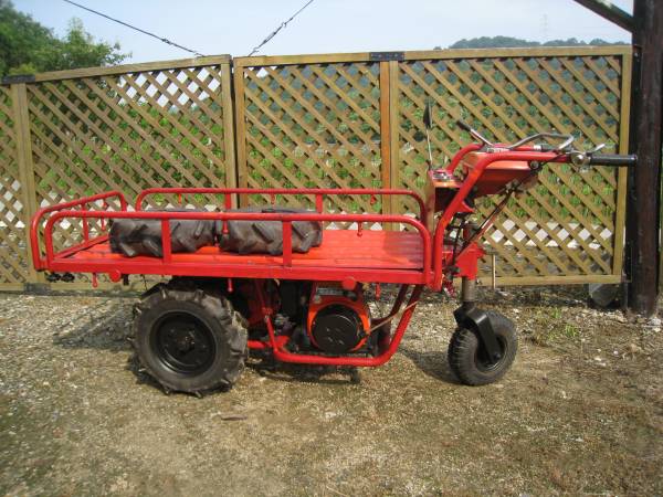 売済 整備済 筑水 三輪運搬車 GM-45 タイヤ消耗少