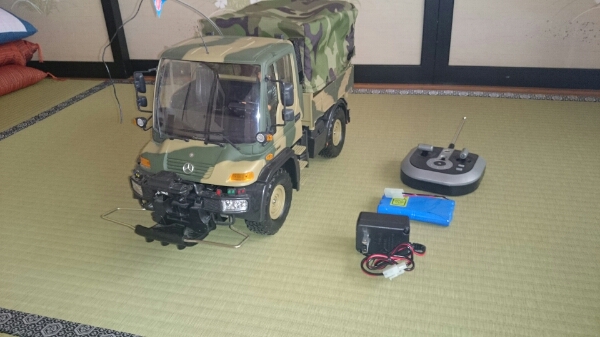 DICKIE 1/12 RC メルセデス・ベンツ ウニモグ ハンター タミヤ