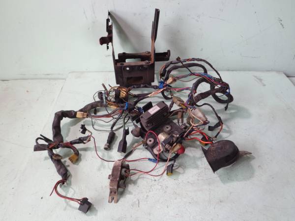 カワサキ KZ1000LTD Z1000 メインハーネス ジャンク (検 Z1 Z900