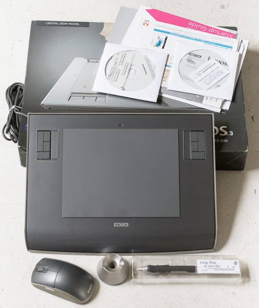 WACOM Intuos3 PTZ-630 ペンタブレット 動作確認 中古・欠品なし