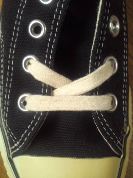 生成棉平紐切売り ビンテージ コンバース コットンシューレース 26 5cm 売買されたオークション情報 Yahooの商品情報をアーカイブ公開 オークファン Aucfan Com