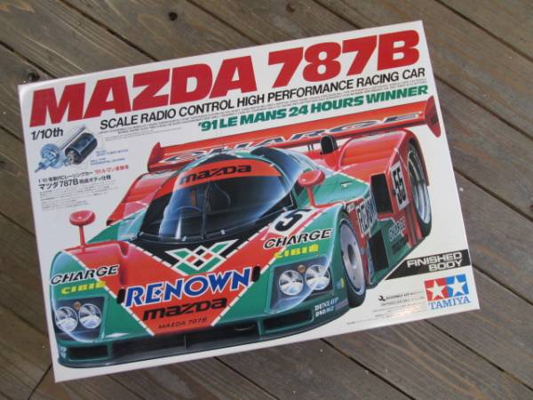 787B Tamiya Mazda 1⁄10 (Rare) TAMIYA (58357) 0 A タミヤ MAZDA RC