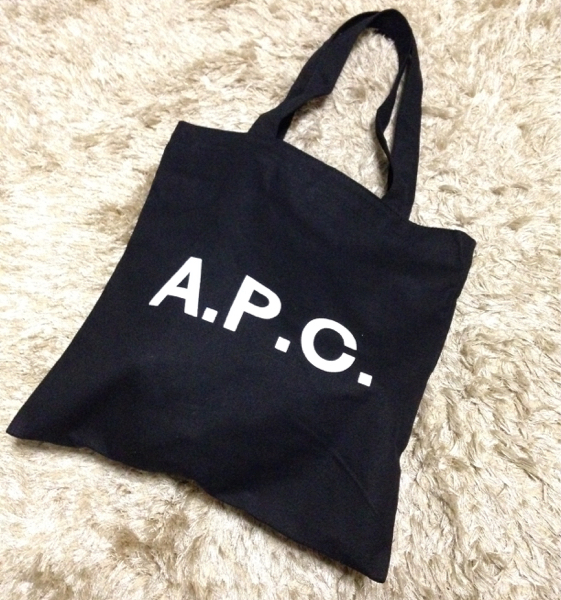 ★A.P.C. ★アーペーセー★新品☆トートバッグ 黒☆