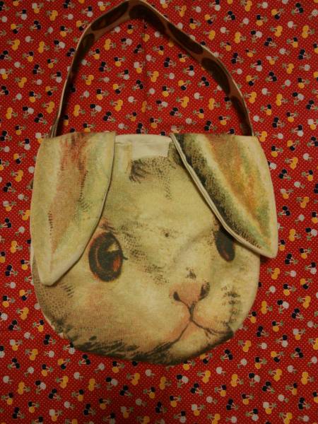 ムチャチャ　あちゃちゅむ　うさぎ顔　がま口　バッグ　