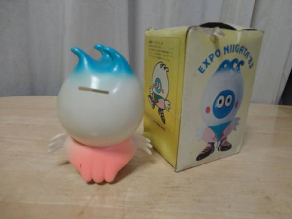 新潟博覧会 パクちゃん ソフビ貯金箱(キャラクター)｜売買された