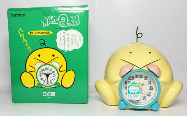 美品☆おしゃべり目覚まし時計 オバケのQ太郎 O次郎(目覚し時計)｜売買 