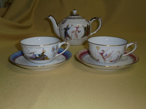 大倉陶園【千夜一夜物語　ティー３ｐｓ】