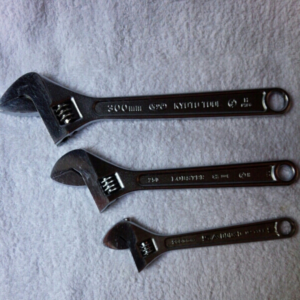 KTC LOBSTER SANKI モンキー レンチ スパナ 3本 セット 