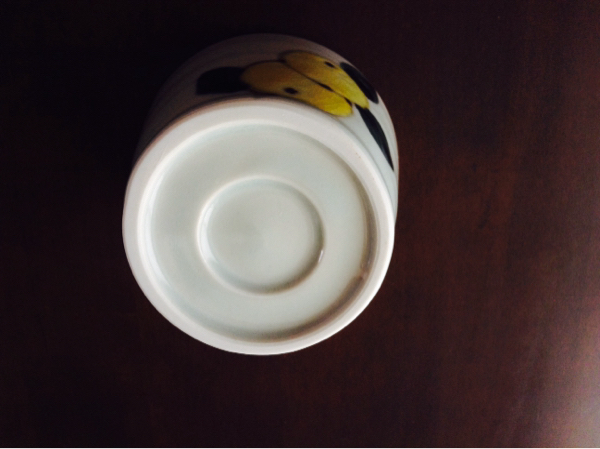 九谷青窯徳永遊心色絵みかんそば猪口B蕎麦猪口新品マリメッコ(和食器