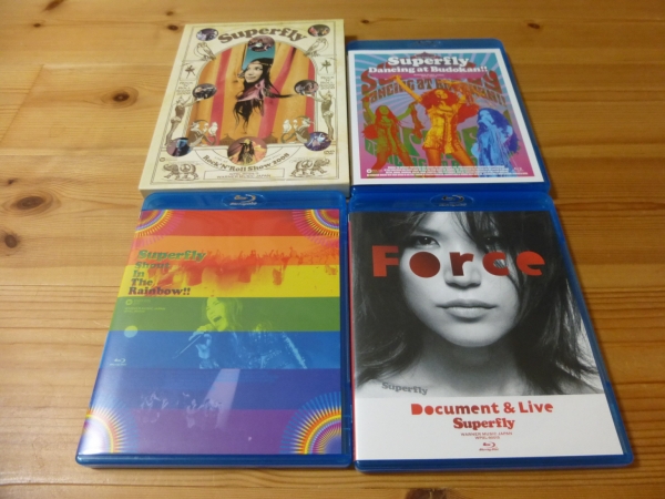 【Superfly1DVD＋3ブルーレイ】「Rock'N' 2008」「Budokan!!」