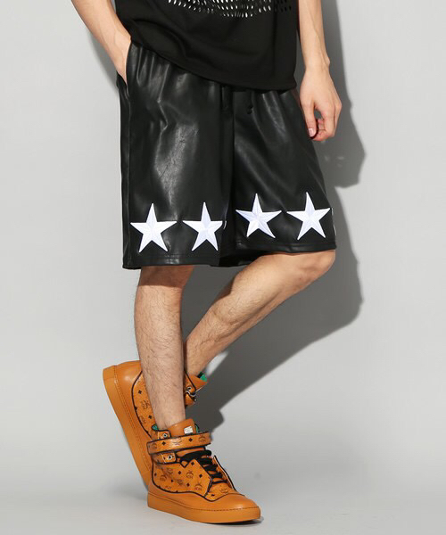 LHP/DankeSchon/ダンケシェーン/NeoLeather Sハーフパンツ(男性用