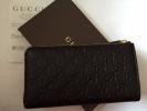正規◆新品グッチ Gucci◆グッチシマ L字Zip 長財布⑫⑭焦茶
