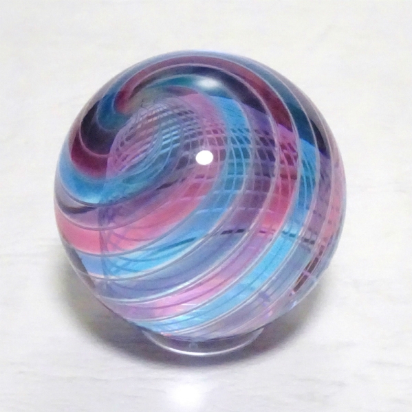 ☆アメリカのビー玉「バンデッド・コア・スウィール」☆_1