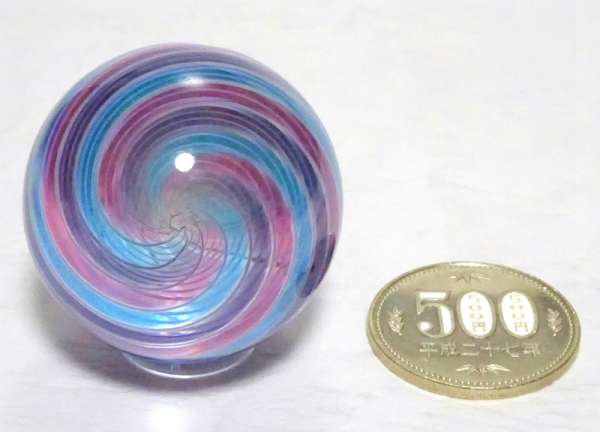 ☆アメリカのビー玉「バンデッド・コア・スウィール」☆_2