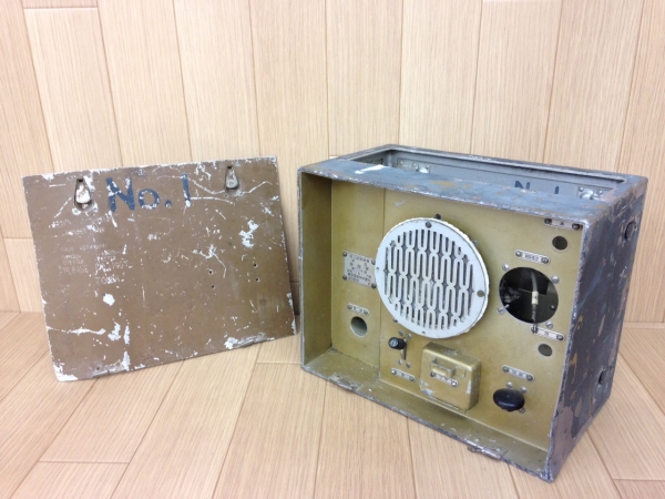 M【希少】旧日本軍 地三號無線機 操縦器 昭和17年製