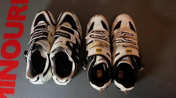 1円スタート！サイクルシューズマビックとシマノ285mm