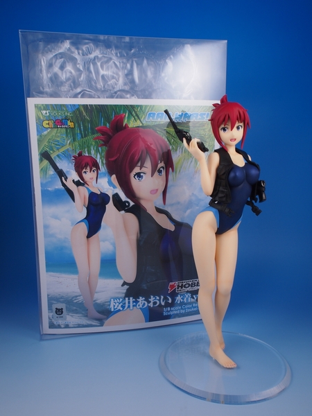 ボークス キャラグミン RAIL WARS 「桜井あおい水着ver」 完成品