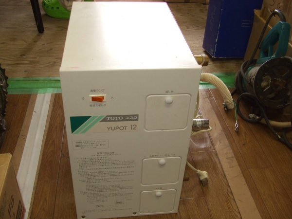 TOTO 電気温水器 湯ポット ユプロ YUPOT 12 中古(給湯設備)｜売買され 