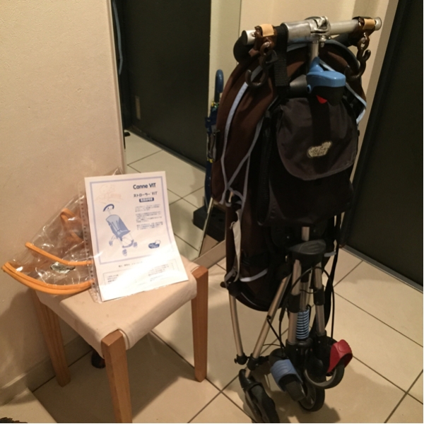 ☆フランス☆べべコンフォート社製 ベビーカー 雨カバー&マフ付_3