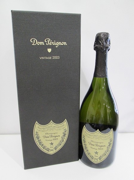 【古酒】ドンペリニヨン　2003　白　750ｍｌ　箱付