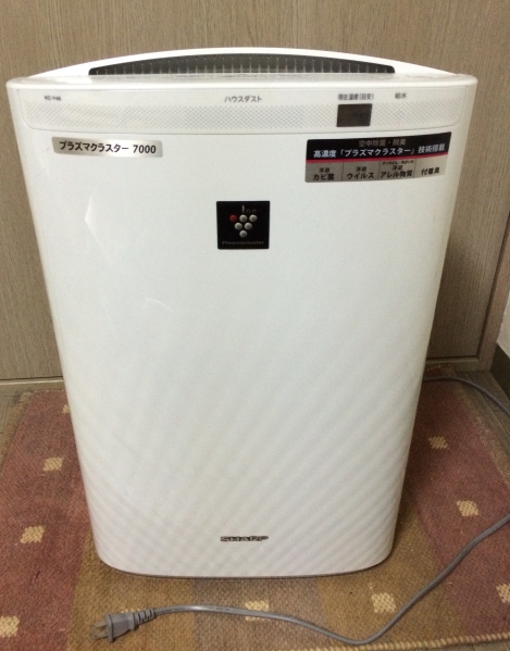 【正常動作確認済み】SHARP　空気清浄器　KC-Y45-W