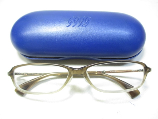 2674◆999.9 フォーナインズ NPM-07 眼鏡メガネUSED中古