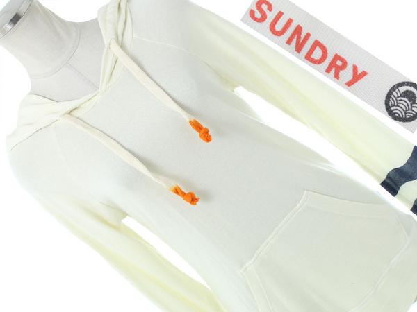 SUNDRY ライン入りプルオーバーパーカー サンドリー