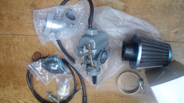 ＊ケイヒン　セット　マニホールド側内径20mm　PC１８カブなど＊