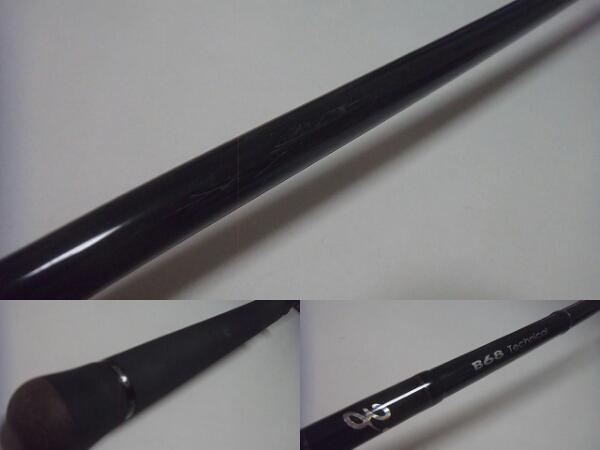 ZENAQ ゼナック GLANZ B68 Technical 中古品(1ピースベイトロッド 