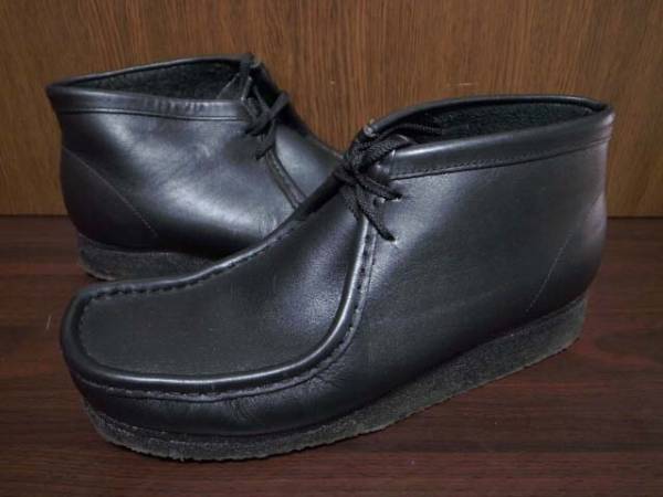 CLarks WALLABEE クラークス ワラビー 35401 黒レザー US9.5