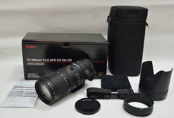 SIGMA 70-200mm F2.8 APO EX DG OS (Nikon) 　傷なし 美品