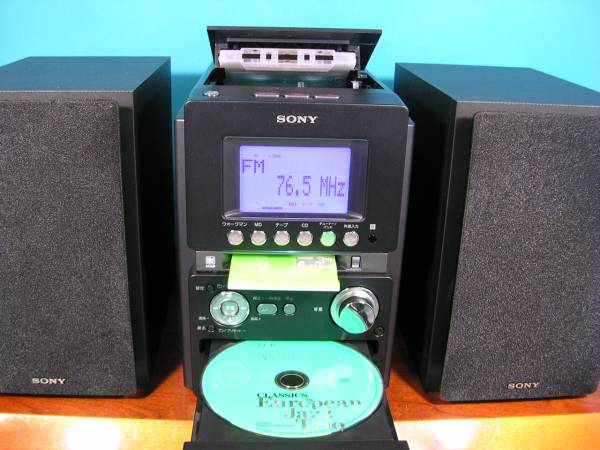 メル98265 さん専用SONY CMT-M35WM オールインワンコンポ 即決SONYオールインワンコンポCMT-M35WM動作良好!!