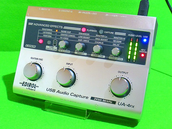 Roland UA-4FX 24bit 96kHz USB Audio Capture Roland 【公式通販】