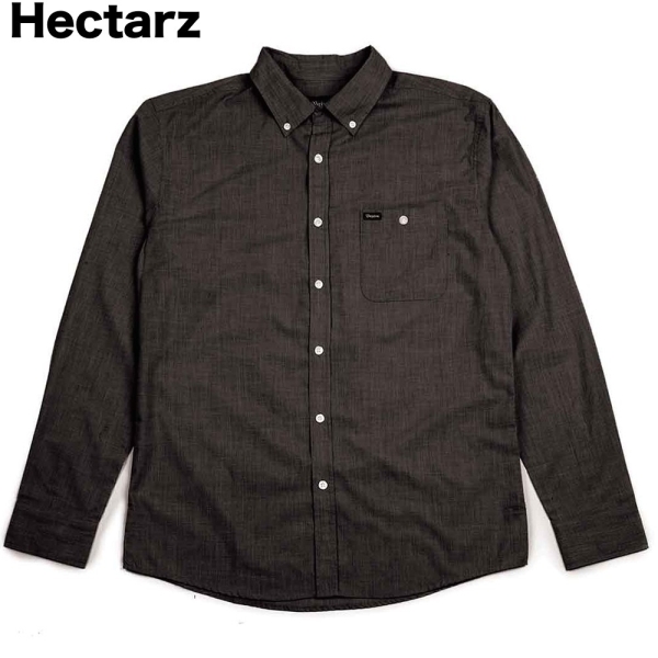 SALE BRIXTON Central L/S Woven Shirt Black S ブリクストン