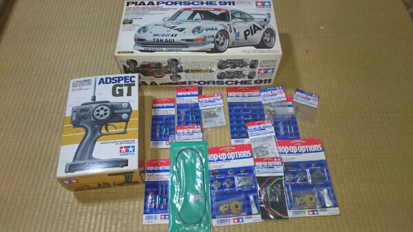 タミヤ★TA03R 希少ピアポルシェ911 フルセット改造部品多数！