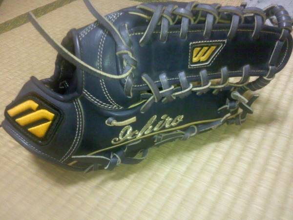 美品 ミズノプロ オーダー イチローモデル 信義作印 ビックＭ