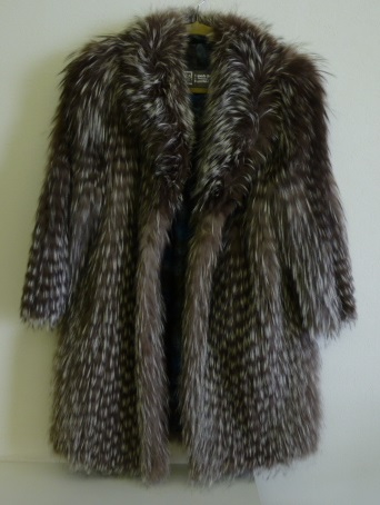 ★1円～★【毛皮】ＳＡＧＡ　ＦＯＸ　Ranched fox/ブラウン/中古