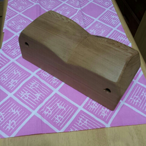 神輿枕★新作♪肩加工バージョン軽いです最後の1個です。