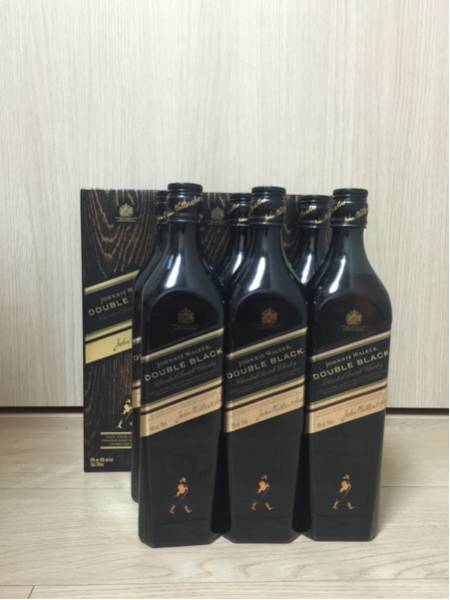 ジョニーウォーカーダブルブラック 700ml 6本 新品未開封
