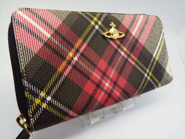 ヴィヴィアンウエストウッド 高級ファスナー長財布 送250 SD141