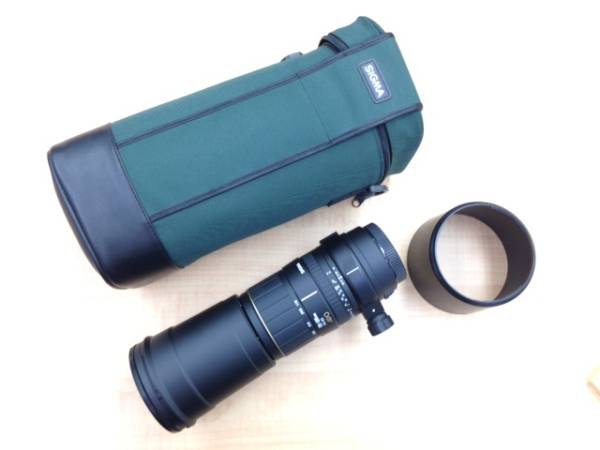 2902★美品★SIGMA 望遠レンズ 170-500㎜ 1:5-6.3 フィルター付