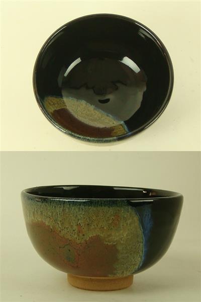 岸川聡明作 四代中野陶痴作 唐津焼 茶碗2点セット 共箱付(茶碗)｜売買