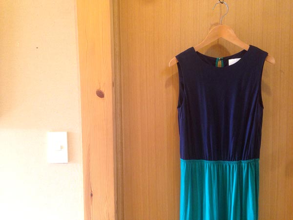 * SARAH&BRED * バイカラー ワンピース 38