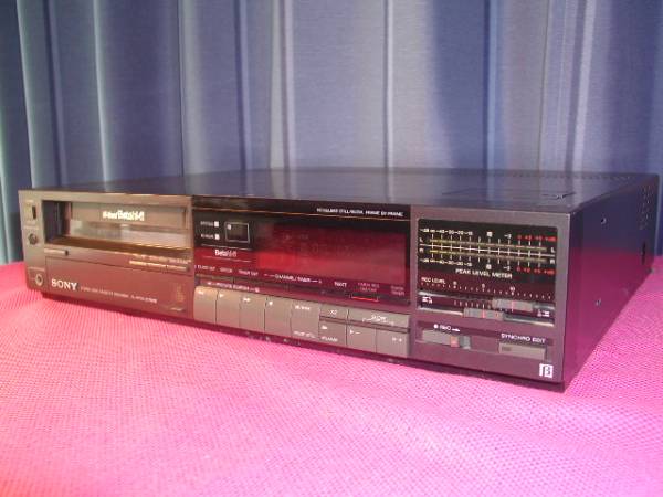 ☆SONY☆ベータビデオデッキ☆SL-HF500☆動作品