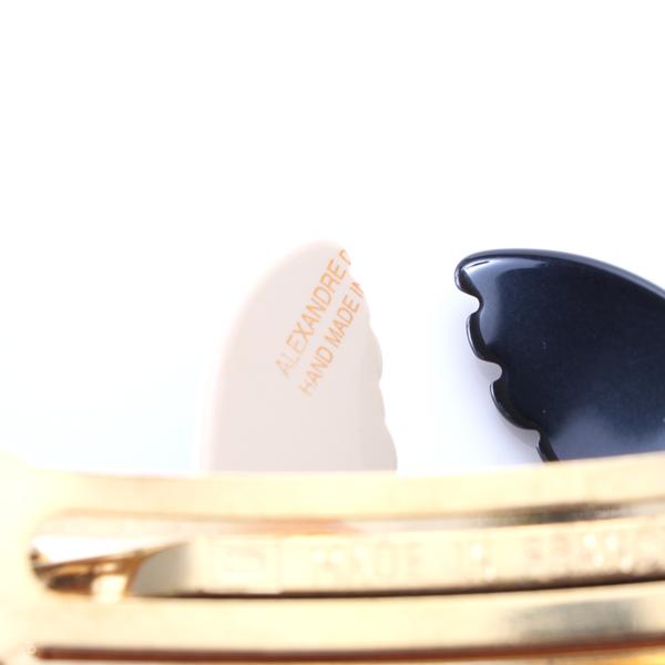 未使用品 アレクサンドルドゥパリ バレッタ バタフライ ブランド販売