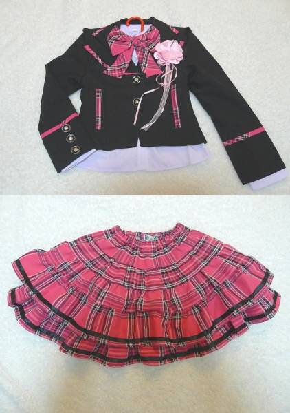 【LS】新作！フォーマル女の子スーツ発表会★卒業式160cmピンク