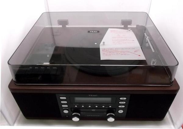 ターンテーブル＆カセット付CDレコーダー LP-R550USB [CT]