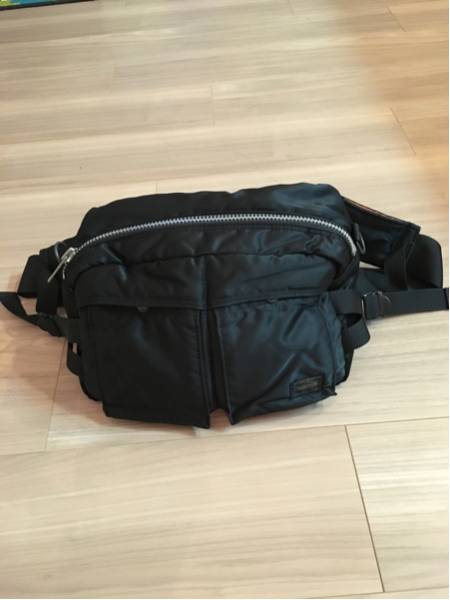 ★美品 本物 PORTER タンカー ウエストバッグ 黒★
